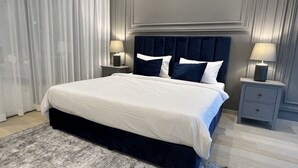 Kondo Mewah | 1 kamar tidur, tirai kedap cahaya, dan setrika/meja setrika