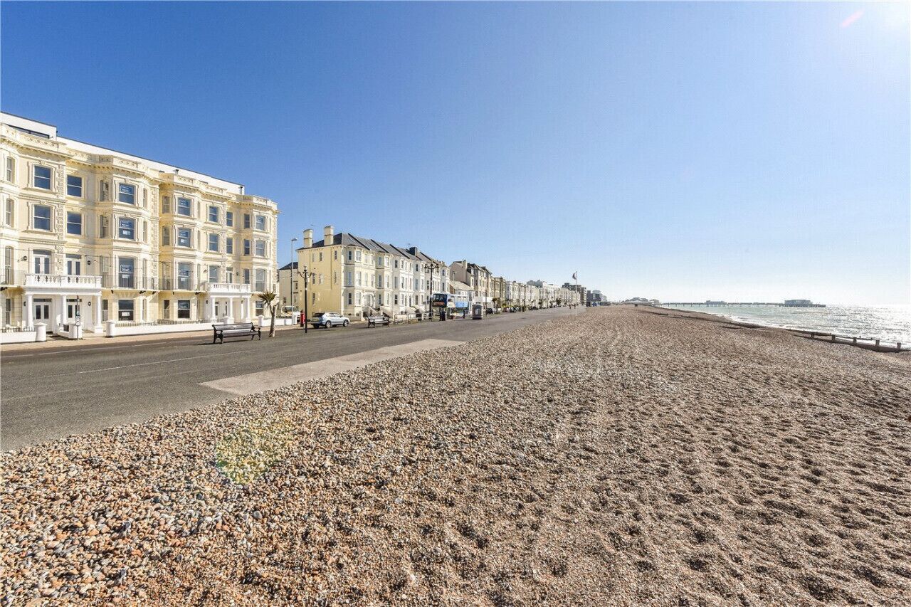 Vlak bij het strand