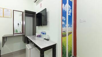 Uitzicht vanuit de kamer