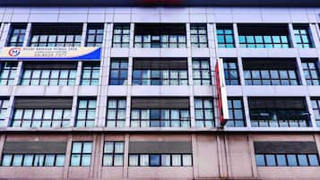 Voorkant van accommodatie