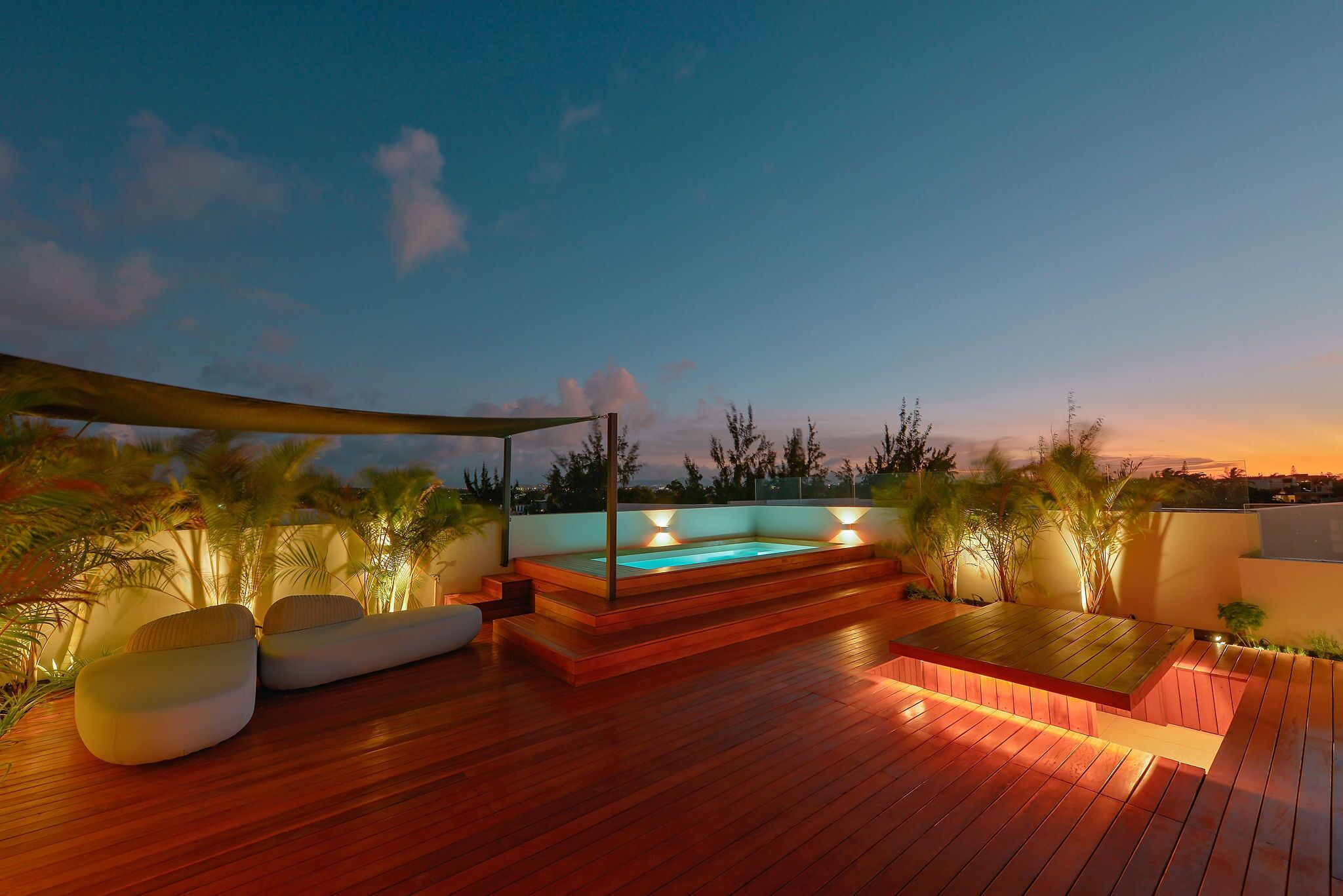 Alberca al aire libre 