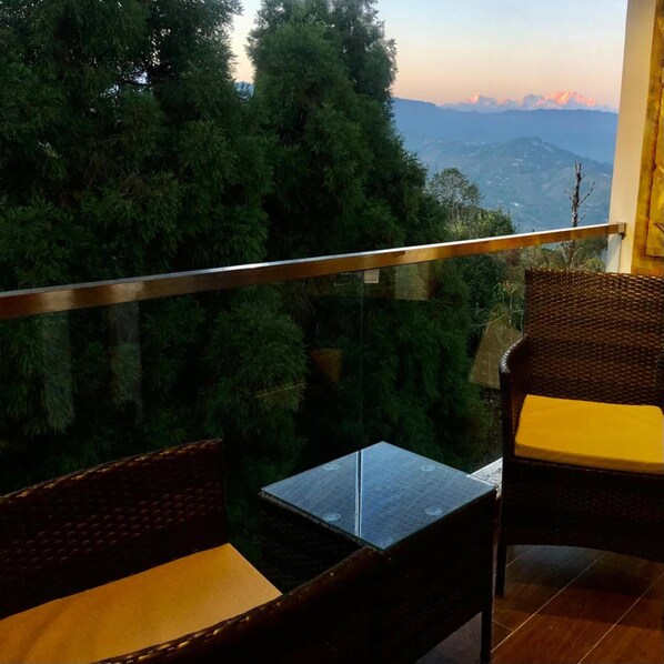 Premium Room with Mountain & Forest View | Balcony view - Amaira Resort & Farms - Mirik, West Bengal (Kurseong)