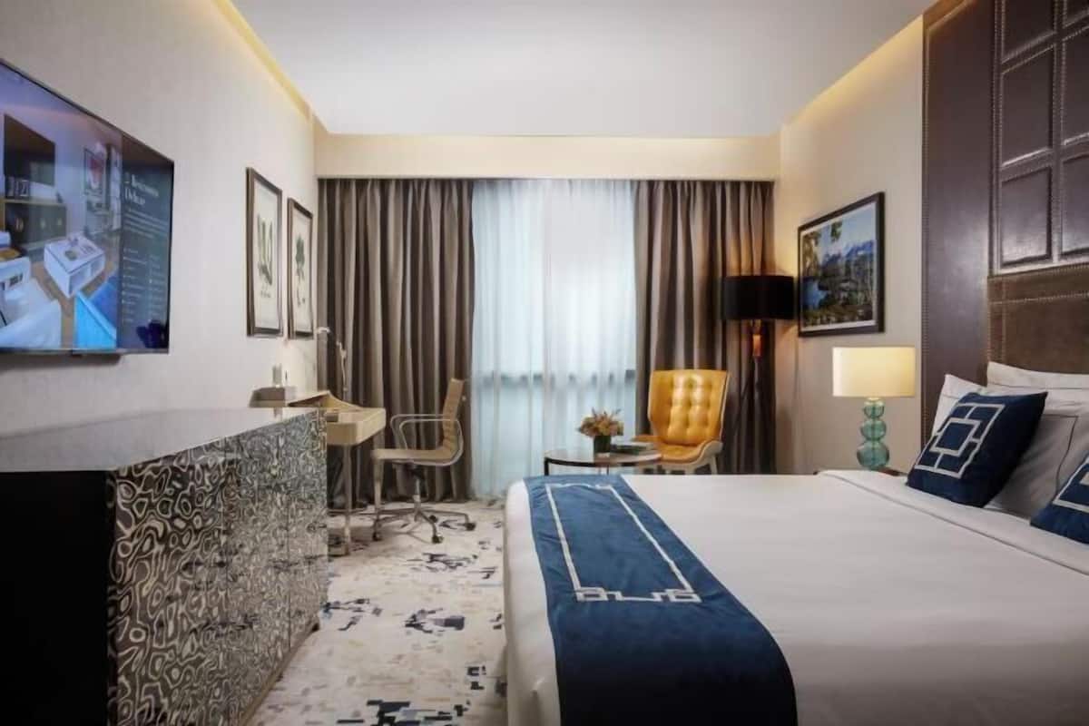 1 chambre, literie de qualité supérieure, couette en duvet d'oie