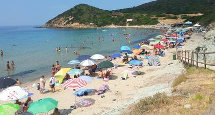Narcisi cottage in 19th century estate, sea view - Canunget