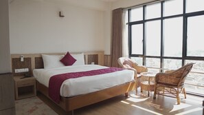 Economy Double or Twin Room | Desk, laptop workspace, soundproofing, free WiFi - Drishya Hotel Pvt Ltd  (Kathmandu)