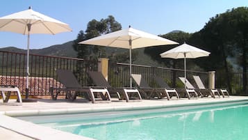 Piscina externa, piscina aquecida