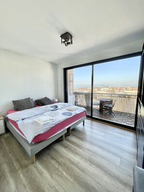 2 habitaciones, escritorio, wifi gratis y ropa de cama 