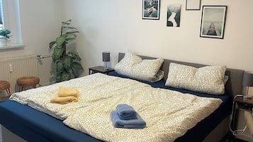 2 bedrooms, iron/ironing board, free WiFi, bed sheets