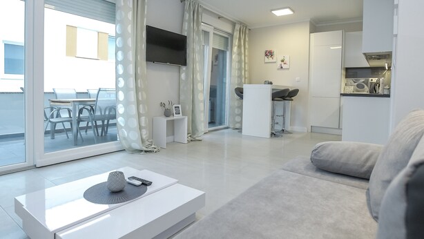 Leilighet – deluxe | Oppholdsområde