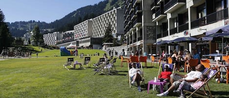 Overnatningsstedets område