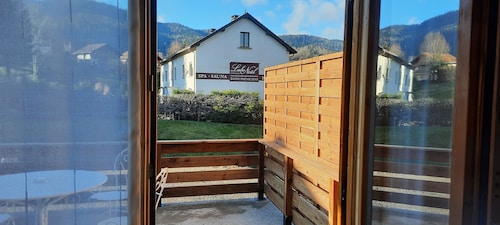 Chalet GRIZZLY situé au pied du Ballon d'Alsace animaux acceptés