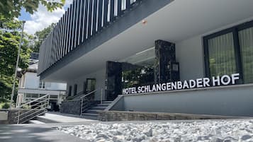 Fassade der Unterkunft
