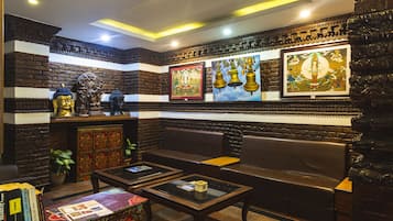 Sala de estar en el lobby