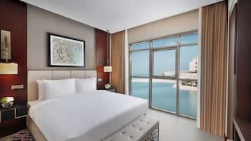 2 bedrooms, memory-foam beds, individually decorated