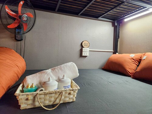 Queen Size Bunk Bed In Heart of Hanoi, Top Floor Hostel