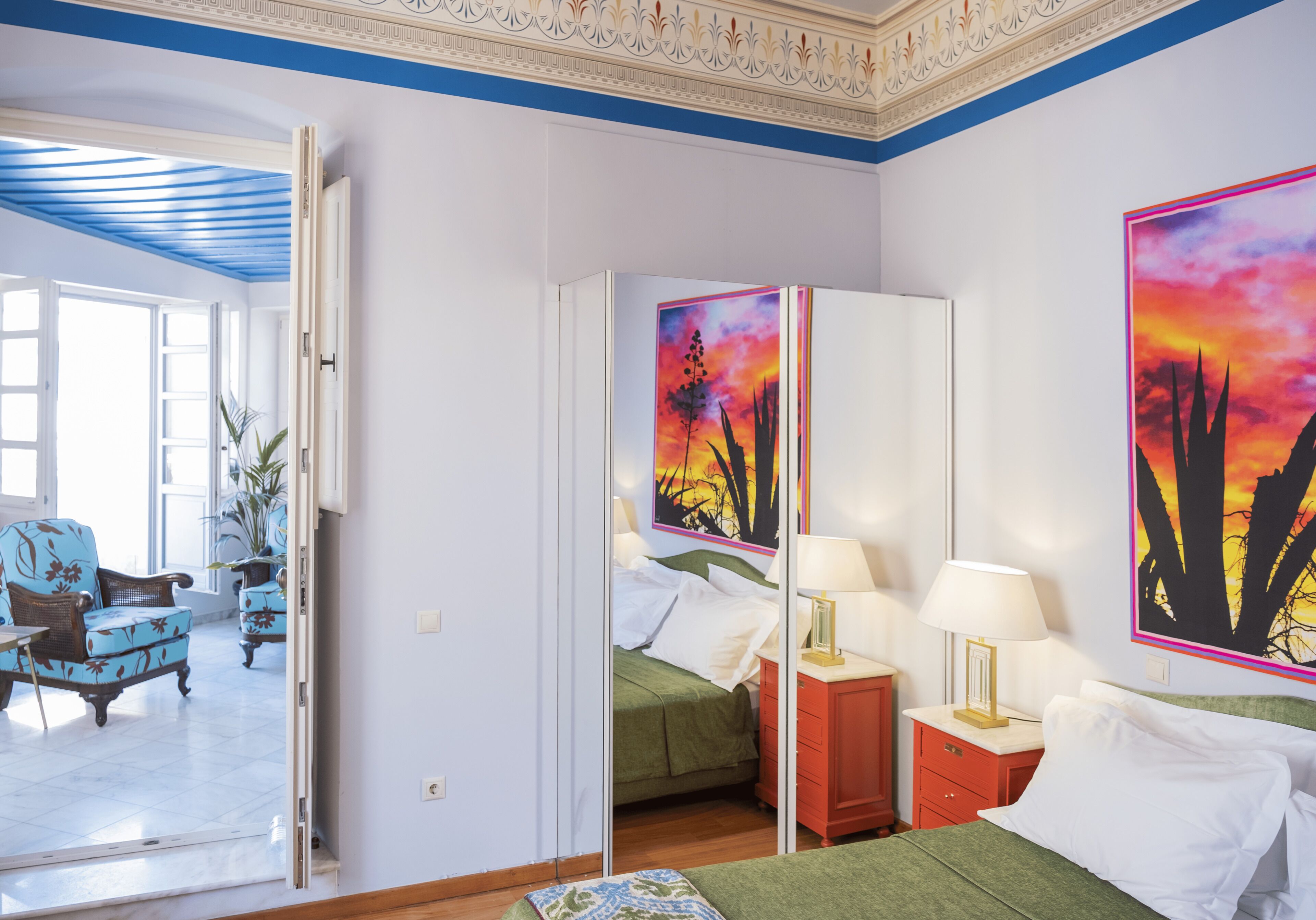 Premium bedding, individually decorated, individually furnished