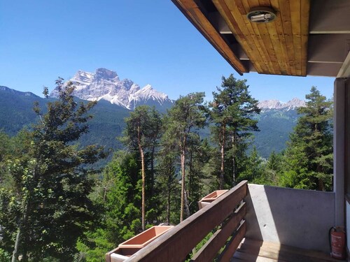 Chalet of the dolomites a stone's throw from Cortina