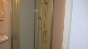 Shower, toilet paper