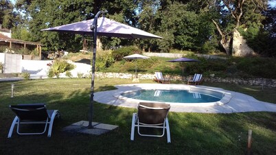 Poolside B&B in a renovated farmhouse in the heart of the Gers countryside