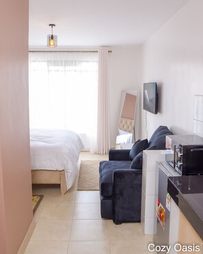 1 bedroom, WiFi, bed sheets
