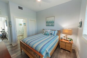 4 bedrooms, iron/ironing board, travel crib, WiFi
