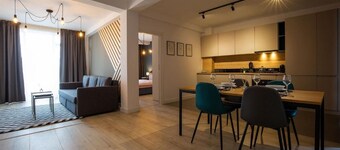 Olimpia Residence is located at 5 minutes by car from downtown Satu Mare. 