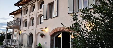 Fassade der Unterkunft