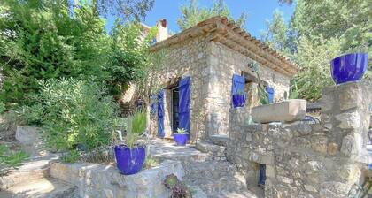 Moulin de caractère avec piscine