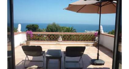 Charming Villa, Sea View, minutes from Palm Beach and Cannes