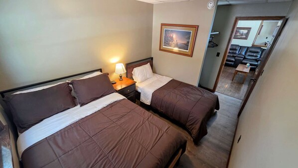 2 chambres, Wi-Fi, literie fournie