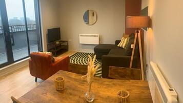 Deluxe Apartment, 1 Double Bed with Sofa bed | Living area