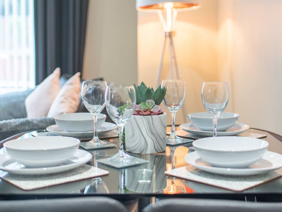 Apartment, eigenes Bad | Speisen