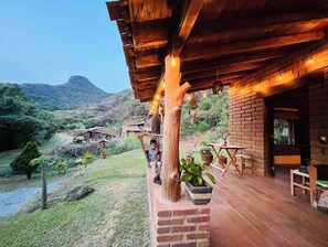 Outdoor dining - Cabin in Malinalco Anita's corner (Malinalco)