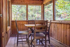 Standard Cottage, 2 Bedrooms, Fireplace, Lakeside | Terrace/patio