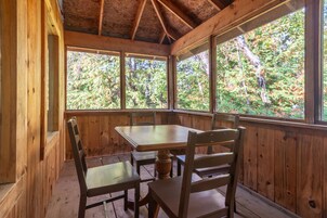 Standard Cottage, Fireplace, Lakeside | Terrace/patio