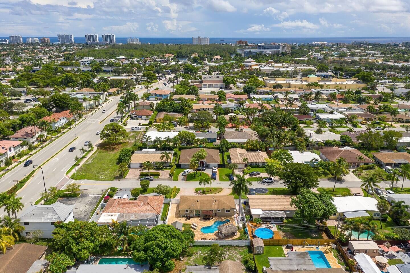 A beautiful family pool home, just minutes from the beach. The home is tucked in a safe neighborhood, close to everything you need. It sleeps 6-8 with a sleeper sofa.
