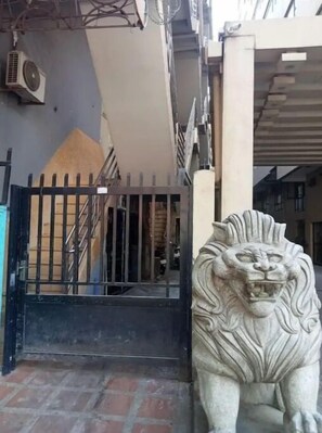 DĂ©tail de lâextĂ©rieur