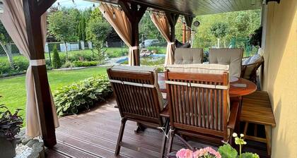 Ferienhaus in Seenähe, privater Garten, Kamin