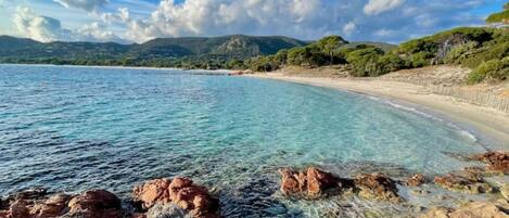 Beach nearby, beach towels