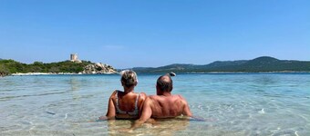 Private villa in southern Corsica with swimming pool near the beaches