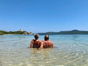 In Strandnähe, Strandtücher