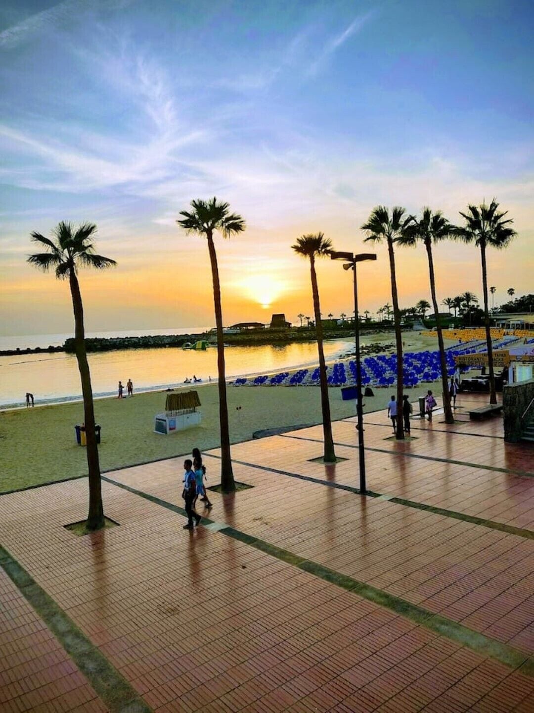 Vlak bij het strand, strandlakens