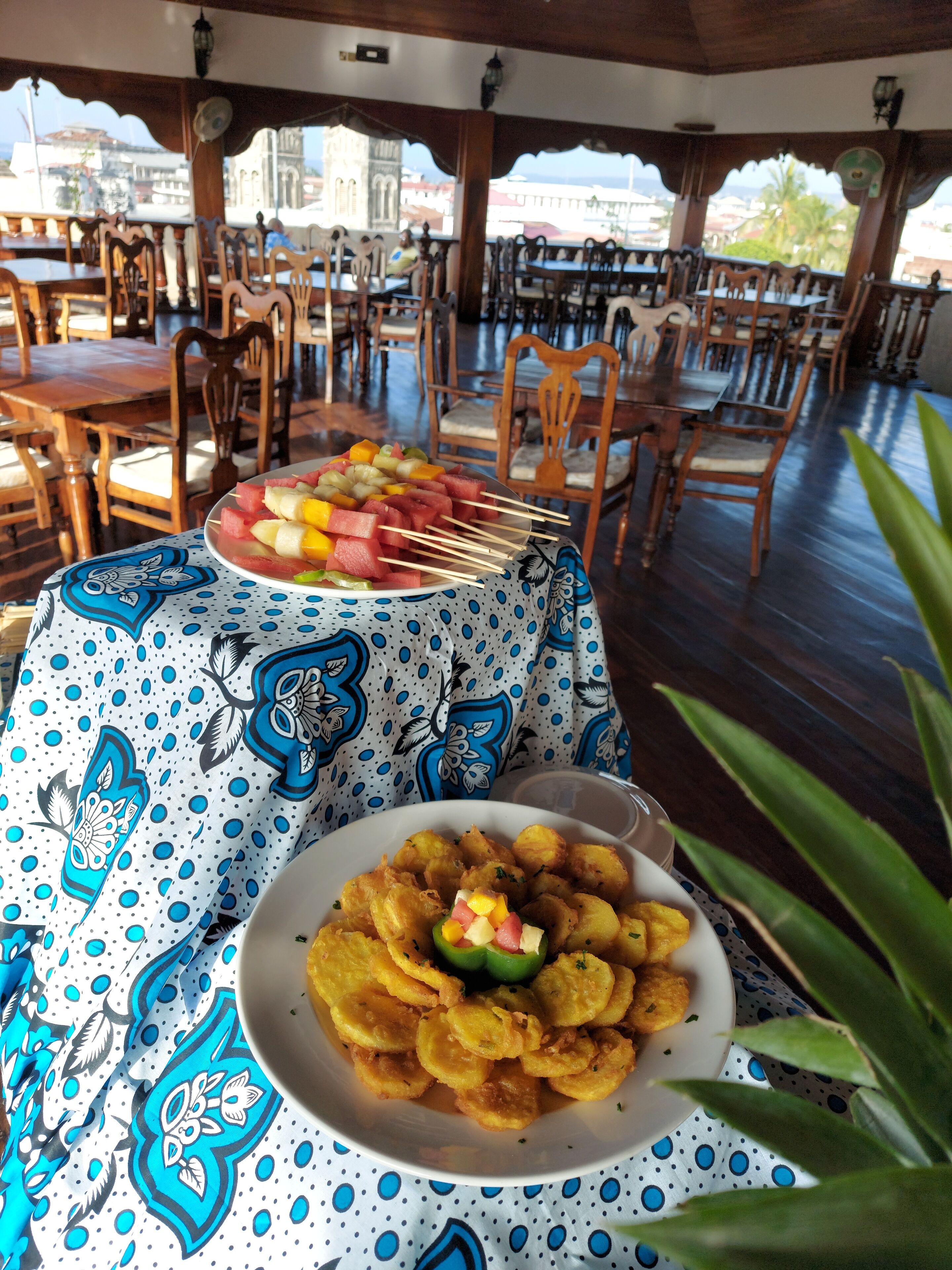 Se sirven desayunos, comidas y cenas 