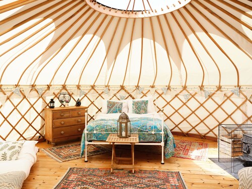 Yurts Cornwall - Tremeer Farm