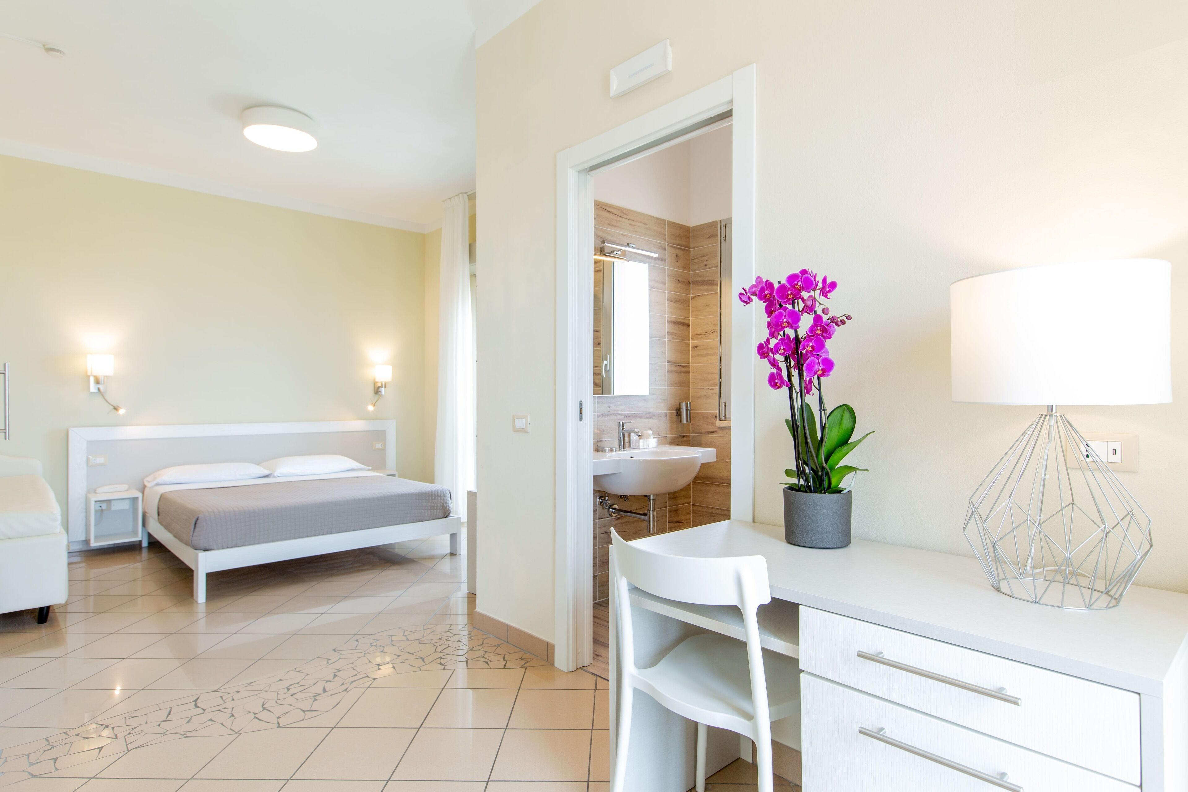 Chambre Quadruple Supérieure, balcon, vue mer