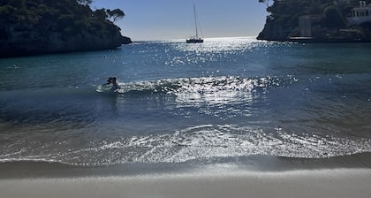 Modern bungalow with heated pool, 50m from the sea - whirlpool -