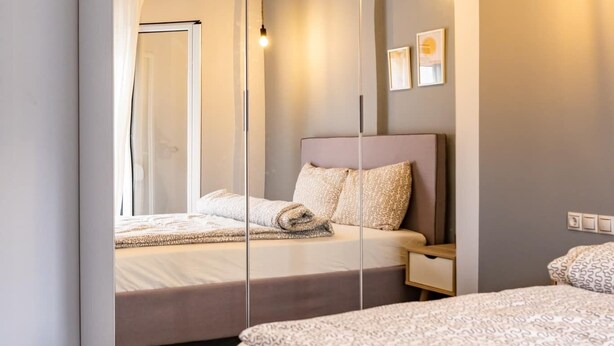 Apartment | 2 bedrooms, iron/ironing board, WiFi (free), bed sheets - Enjoy Sunsets Fully Equiped 2-bed Apartment Athens (Athens)