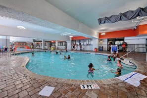 Indoor pool, outdoor pool