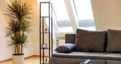 Modern top floor apartment with parking - Netflix