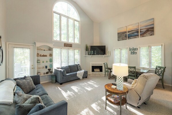 Televisión y reproductor de DVD 